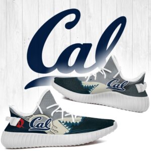 Shark California Golden Bears Ncaa Yeezy Shoes A221