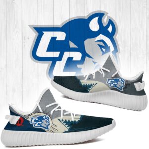 Shark Central Connecticut Blue Devils Ncaa Yeezy Shoes A218