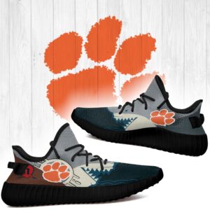 Shark Clemson Tigers Ncaa Yeezy Shoes A211