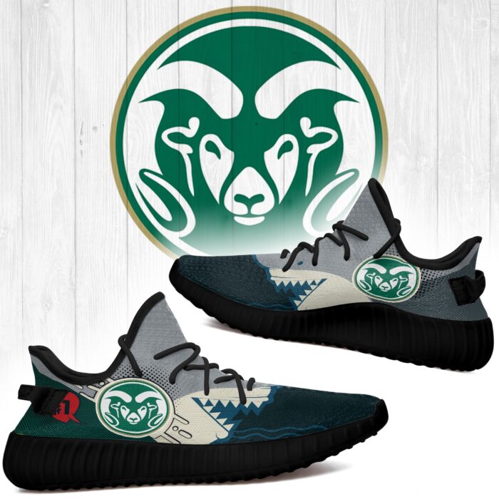 Shark Colorado State Rams Ncaa Yeezy Shoes A207