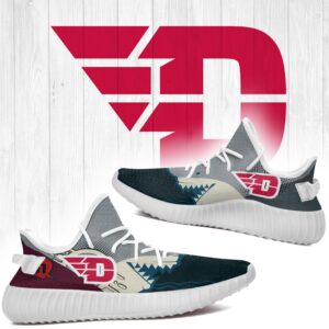 Shark Dayton Flyers Ncaa Yeezy Shoes A201