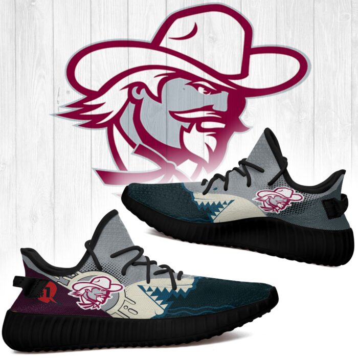 Shark Eastern Kentucky Colonels Ncaa Yeezy Shoes Ver 22