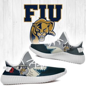 Shark Fiu Panthers Ncaa Yeezy Shoes A188