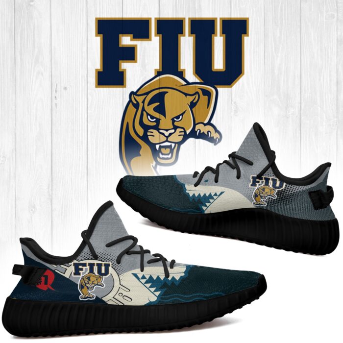 Shark Fiu Panthers Ncaa Yeezy Shoes A188