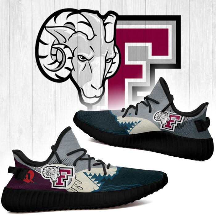 Shark Fordham Rams Ncaa Yeezy Shoes A183