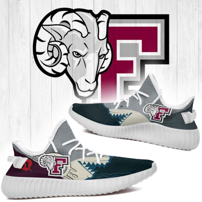 Shark Fordham Rams Ncaa Yeezy Shoes A183