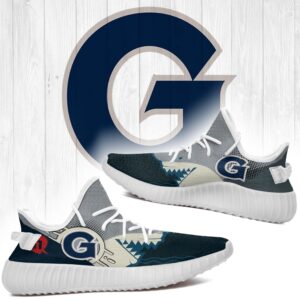 Shark Georgetown Hoyas Ncaa Yeezy Shoes A179