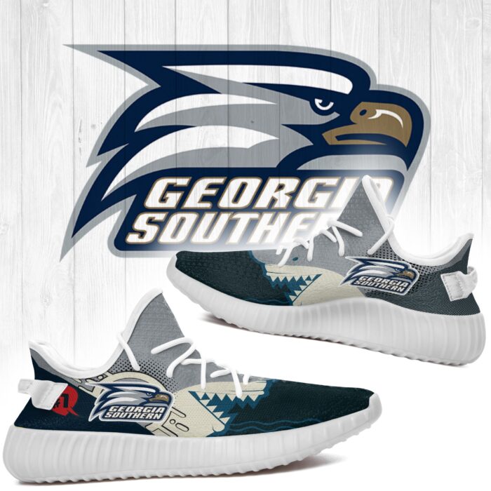 Shark Georgia Southern Eagles Ncaa Yeezy Shoes A177