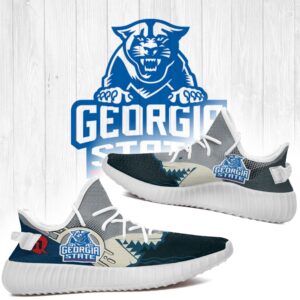 Shark Georgia State Panthers Ncaa Yeezy Shoes A176