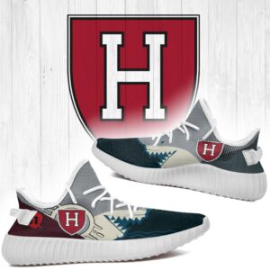 Shark Harvard Crimson Ncaa Yeezy Shoes A172