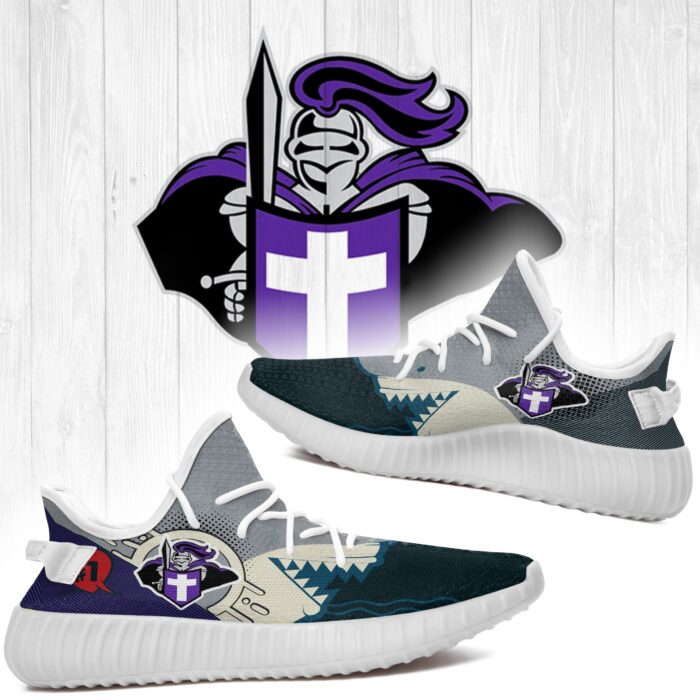 Shark Holy Cross Crusaders Ncaa Yeezy Shoes A170