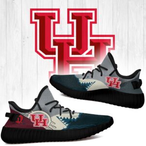 Shark Houston Cougars Ncaa Yeezy Shoes A168