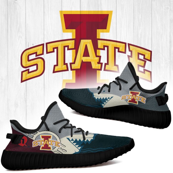 Shark Iowa State Cyclones Ncaa Yeezy Shoes A159