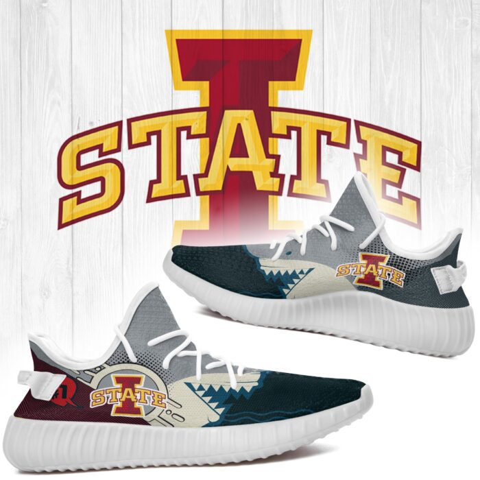 Shark Iowa State Cyclones Ncaa Yeezy Shoes A159