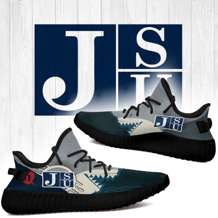 Shark Jackson State Tigers Ncaa Yeezy Shoes A158