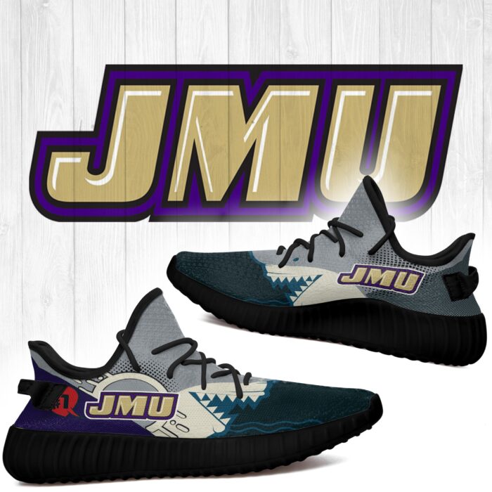 Shark James Madison Dukes Ncaa Yeezy Shoes A155