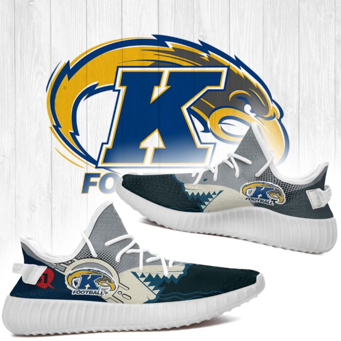 Shark Kent State Golden Flashes Ncaa Yeezy Shoes A151