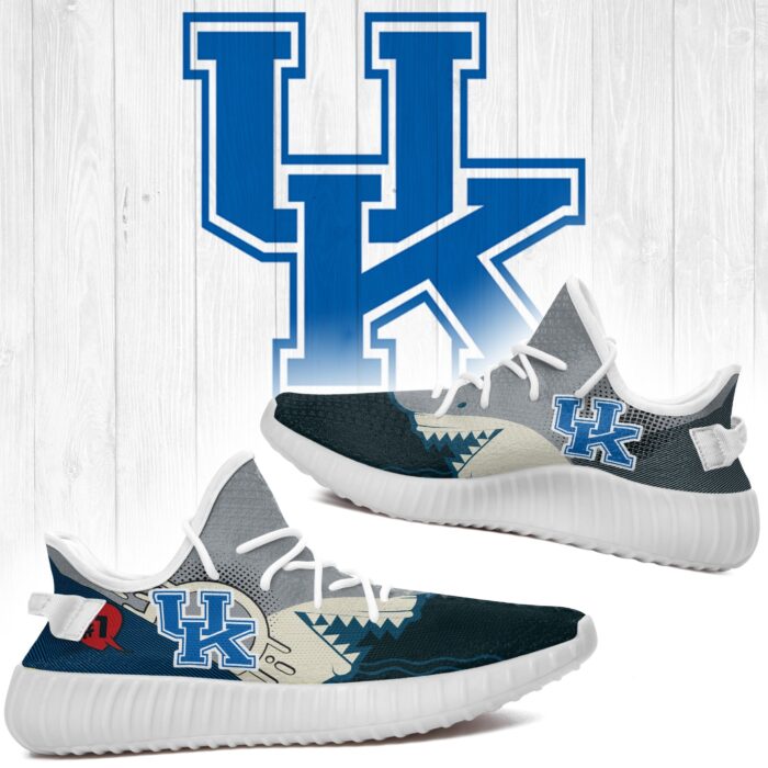 Shark Kentucky Wildcats Ncaa Yeezy Shoes A150