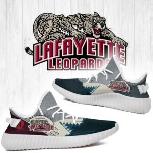 Shark Lafayette Leopards Ncaa Yeezy Shoes A149