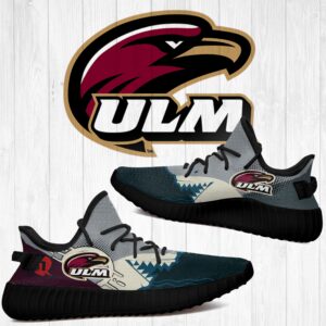 Shark Louisiana-Monroe Warhawks Ncaa Yeezy Shoes A144