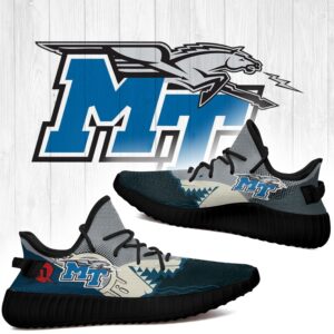 Shark Middle Tennessee Blue Raiders Ncaa Yeezy Shoes A129