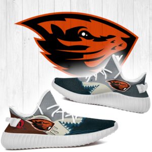 Shark Oregon State Beavers Ncaa Yeezy Shoes A89