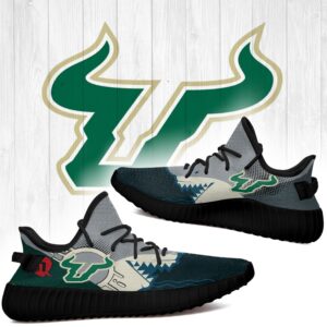 Shark South Florida Bulls Ncaa Yeezy Shoes A60