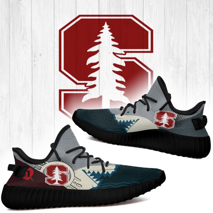 Shark Stanford Cardinal Ncaa Yeezy Shoes A53