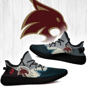 Shark Texas State Bobcats Ncaa Yeezy Shoes A40