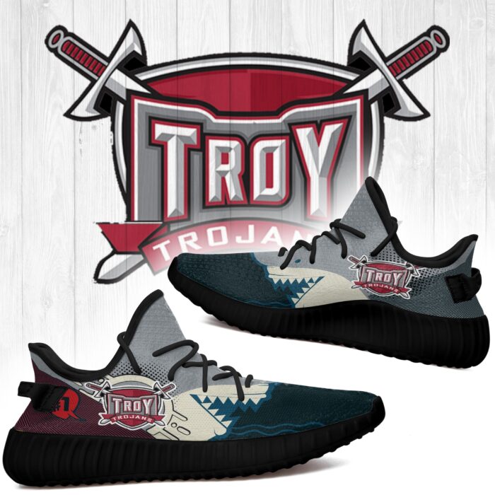 Shark Troy Trojans Ncaa Yeezy Shoes A36