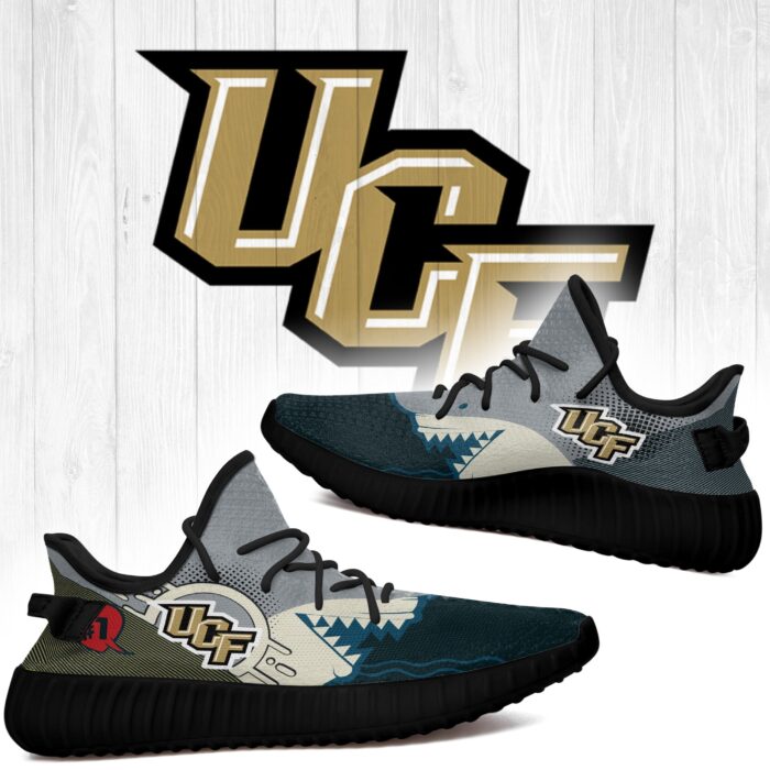 Shark Ucf Knights Ncaa Yeezy Shoes A31