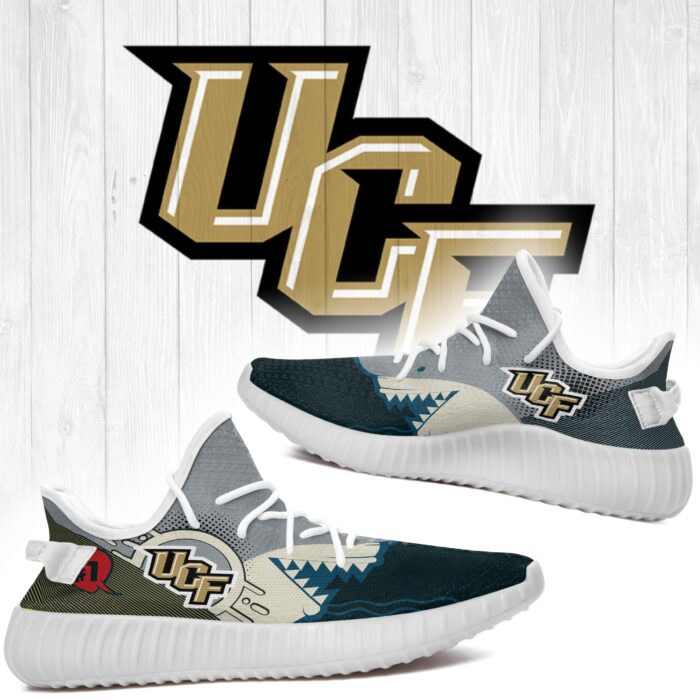 Shark Ucf Knights Ncaa Yeezy Shoes A31