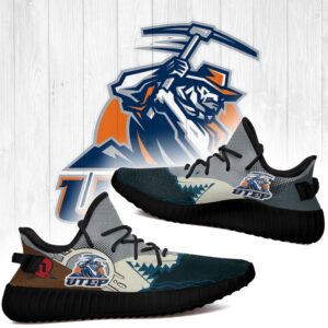 Shark Utep Miners Ncaa Yeezy Shoes A23