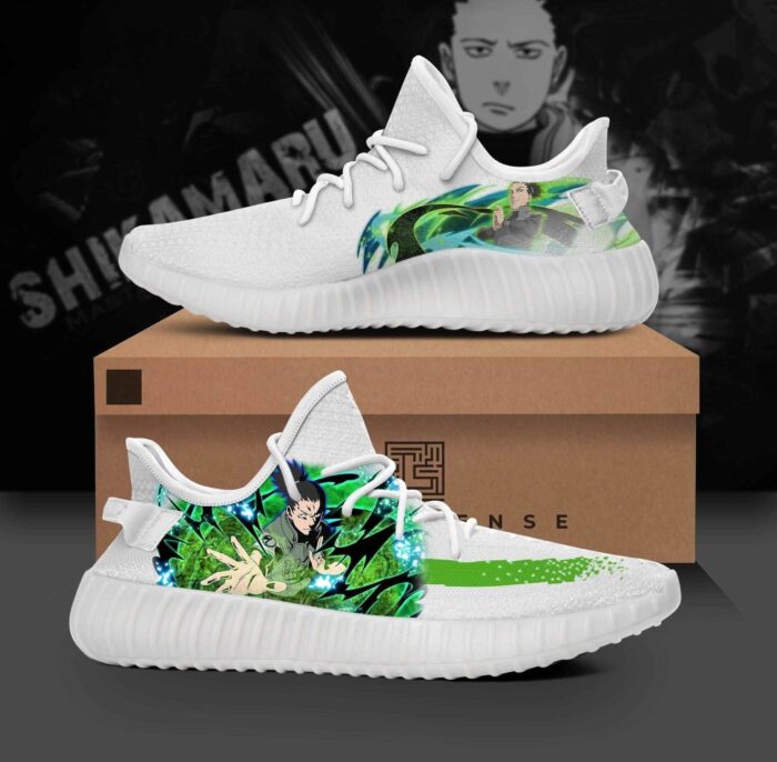 Shikamaru Character Naruto Yeezy Boost Shoes Sport Sneakers Yeezy Shoes