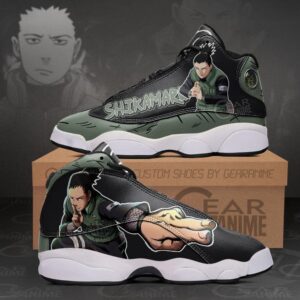 Shikamaru Naruto Anime Air Jordan 13 Shoes