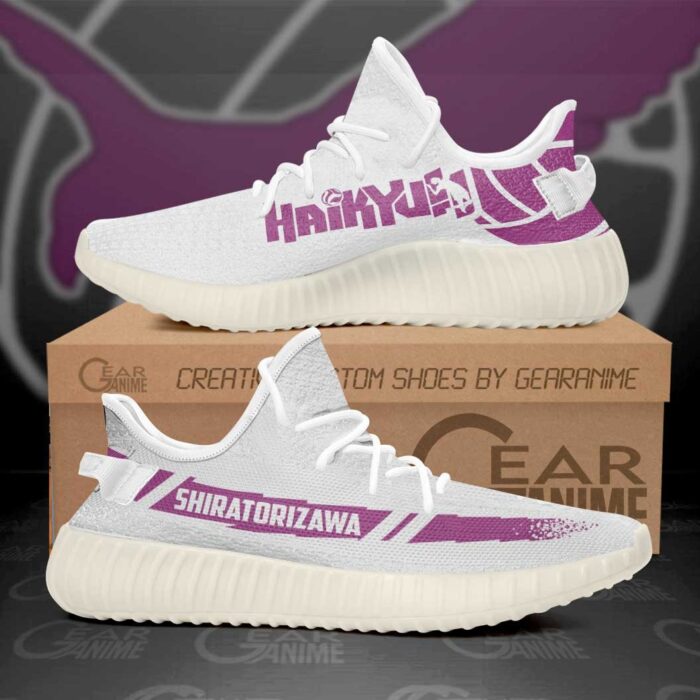 Shiratorizawa Academy Yeezy Shoes Haikyuu Art 1914