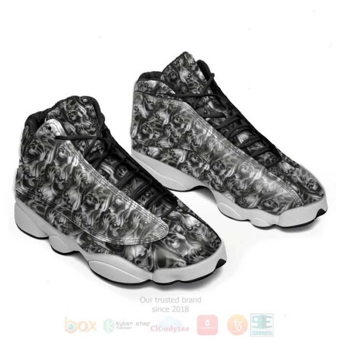 Skull Air Jordan 13 Shoes