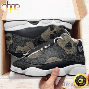 Skull Bandana Black Air Jordan 13 Sneakers Men And Women