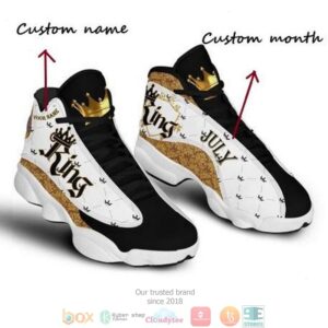 Skull Gift July Birthday July King Air Jordan 13 Sneaker Shoes