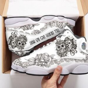 Skull Till Death Do Us Part Air Jordan 13 Sneakers