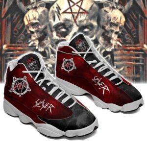 Slayer Rock Band Ver 1 Air Jordan 13 Sneaker