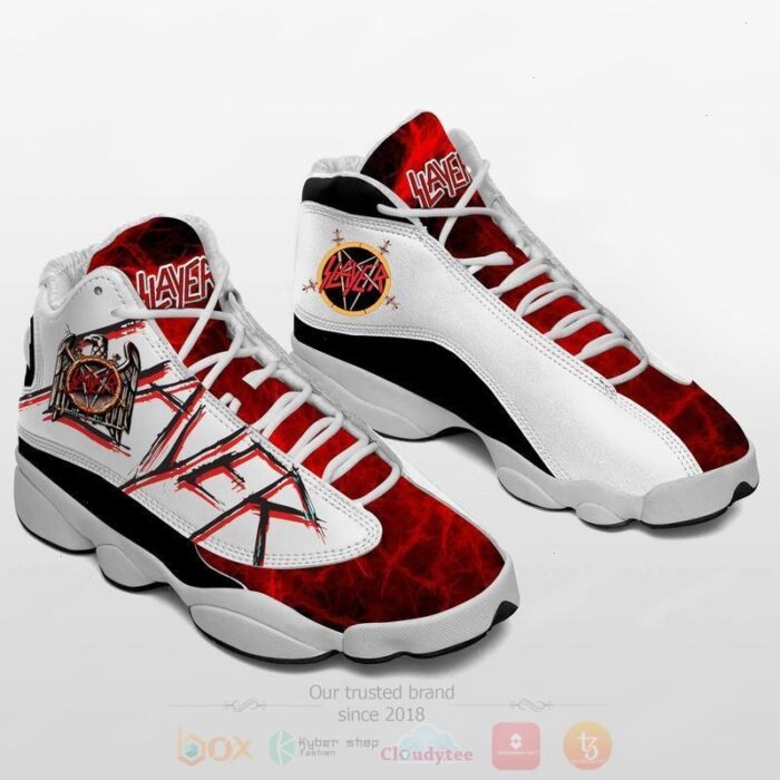 Slayer Slayer Band Air Jordan 13 Shoes