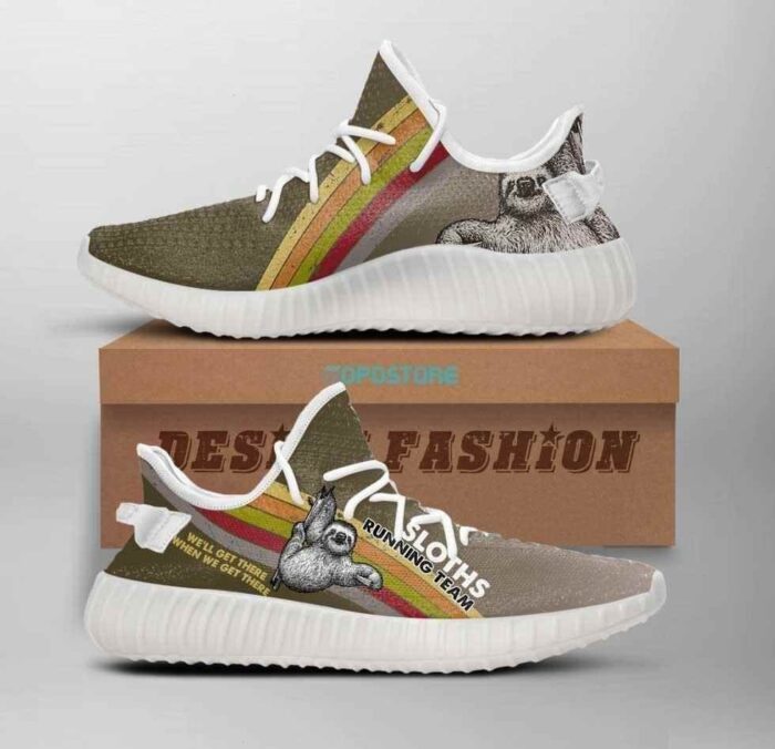 Sloths Running Yeezy Boost Shoes Sport Sneakers Yeezy Shoes