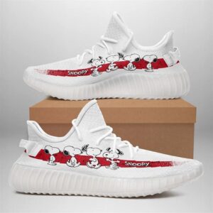 Snoopy Style Custom Yeezy Shoes Sport Sneakers