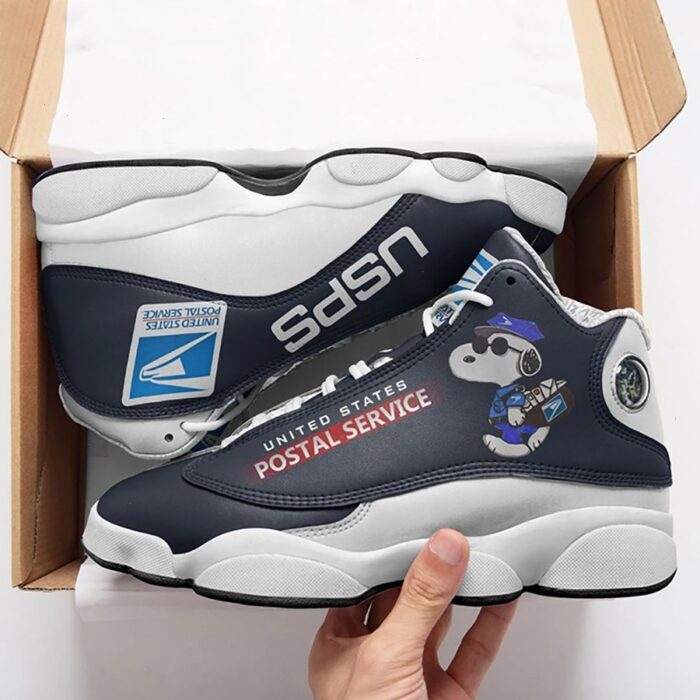 Snoopy Usps Air Jordan 13 Shoes