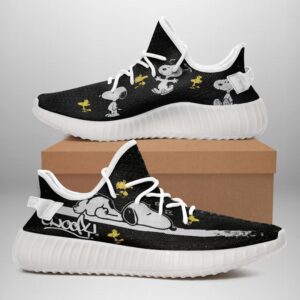 Snoopy Yeezy Gift For Fan-Boy's Girl's Yeezy Shoes, Custom Yeezyboost, Hypebeast Shoes, Custom Shoes 2