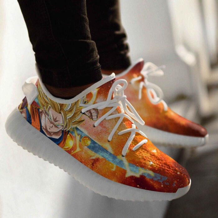 Son Goku Yeezy Boost Shoes Sport Sneakers Yeezy Shoes