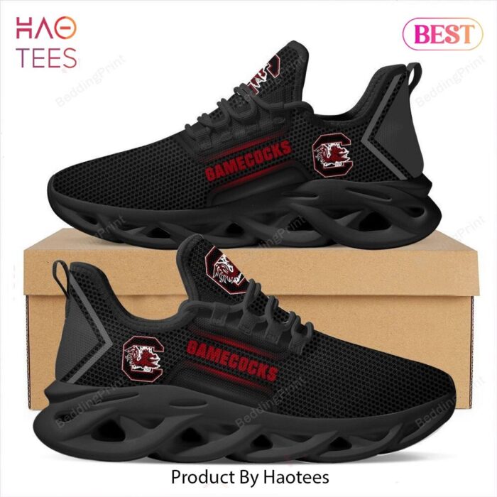 South Carolina Gamecocks Black Color NCAA Max Soul Shoes