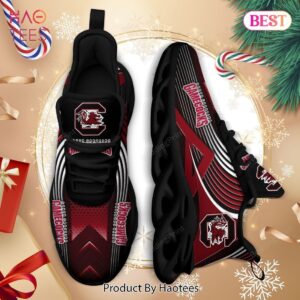 South Carolina Gamecocks NCAA Red Mix Black Max Soul Shoes Fan Gift