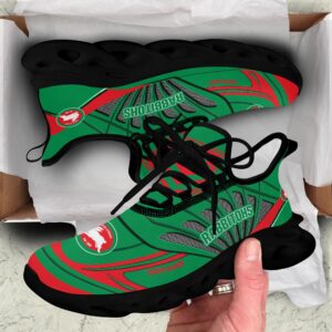 South Sydney Rabbitohs Custom Name NRL Max Soul Shoes